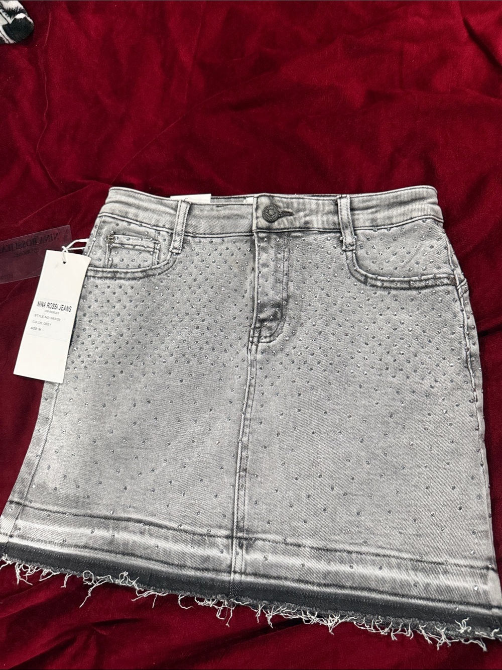 Rhinestone skirt